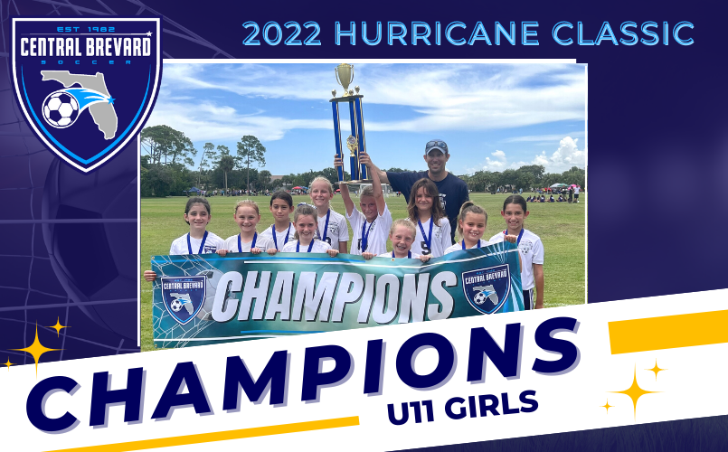 U11 Girls WIN Hurricane Classic!