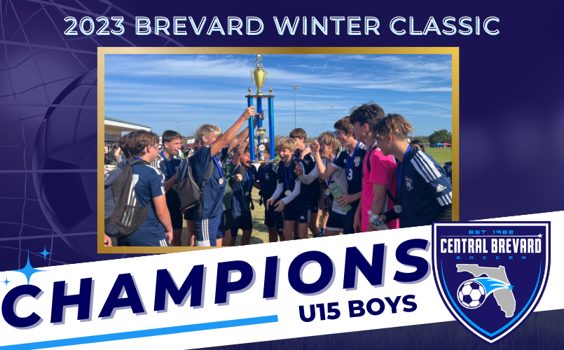 U15 Boys are Winter Classic Champions!