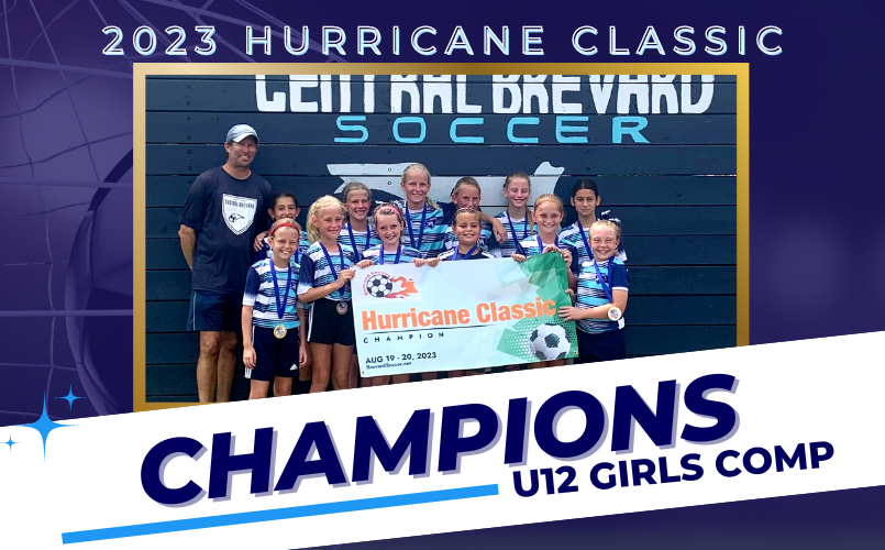 U12 Girls are Hurricane Classic CHAMPS!