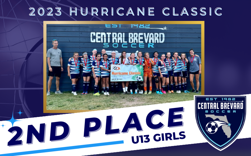 U13 Girls Finish 2nd in Hurricane Classic