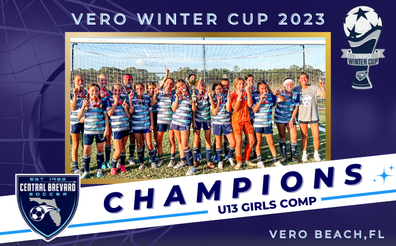U13 Girls WIN Vero Winter Cup