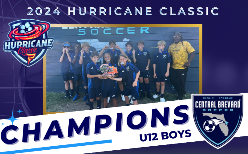 U12 Boys are CHAMPS!