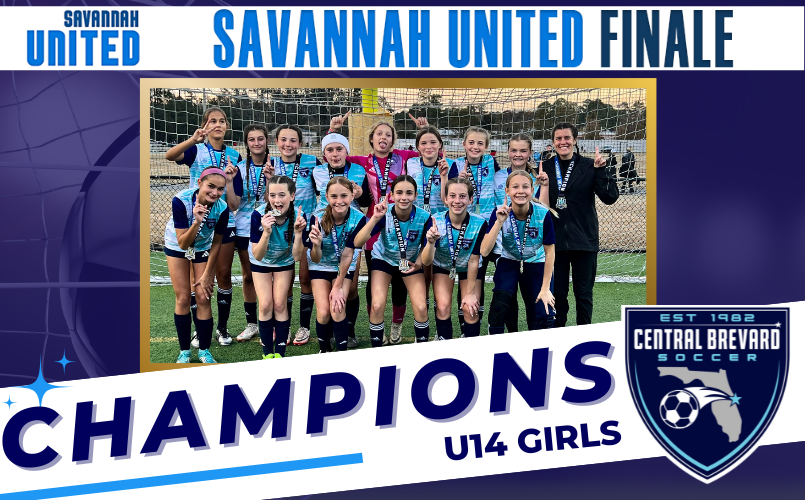 U14 Girls Win 2024 Savannah Finale