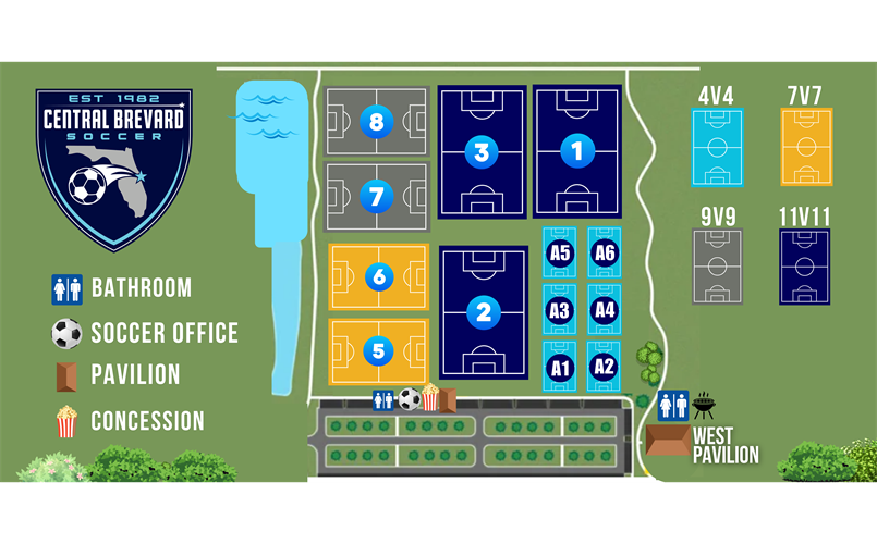 Mitchell Ellington Field Map