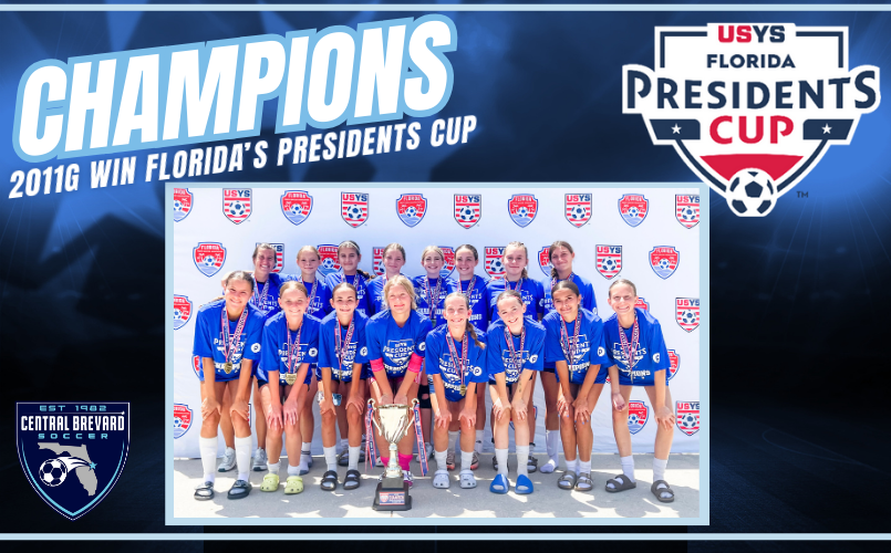 2011 Girls WIN Presidents Cup!